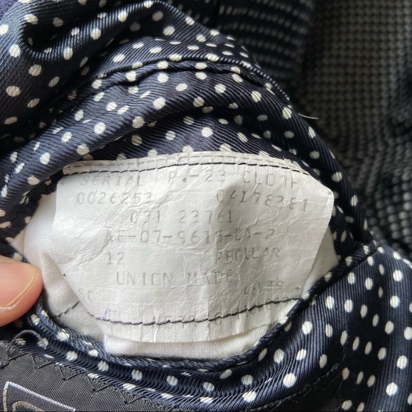 Vintage Union Made Thomas Jeffery Savile Row Pure Wool Blazer - Picture 15 of 16